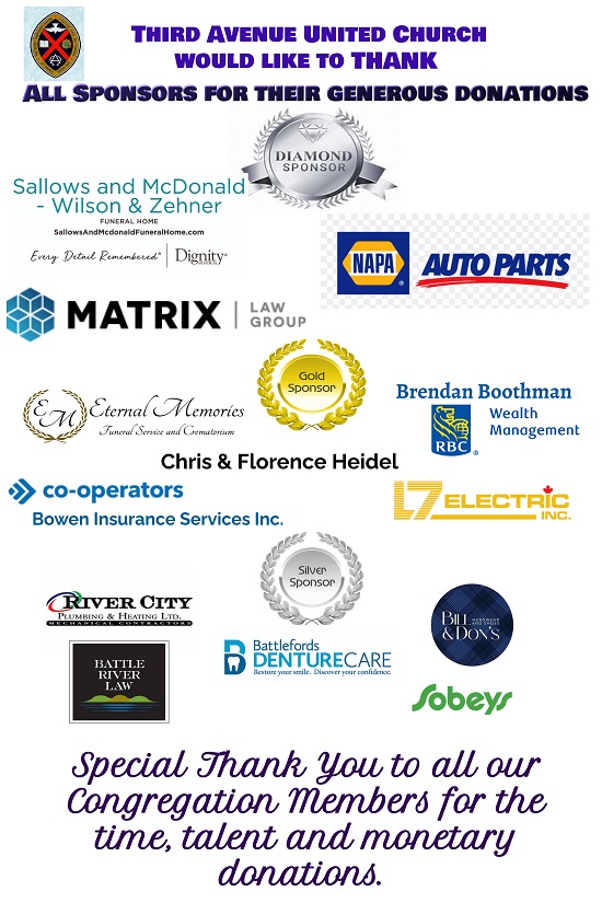 Fall Supper Sponsors 2025